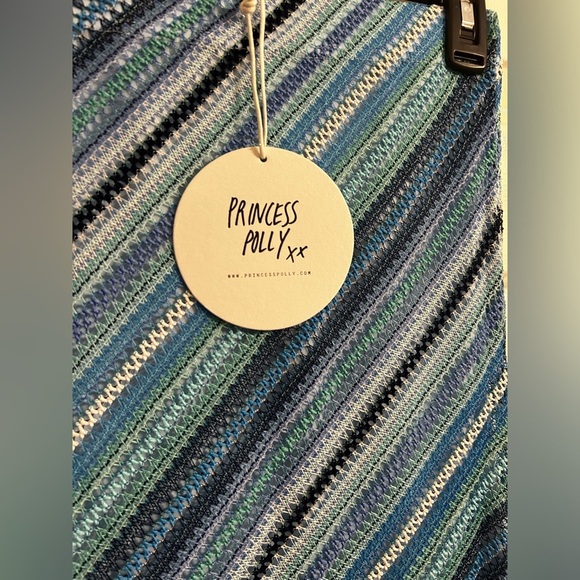 NWT Princess Polly Sorella Maxi Skirt Blue - Picture 4 of 7